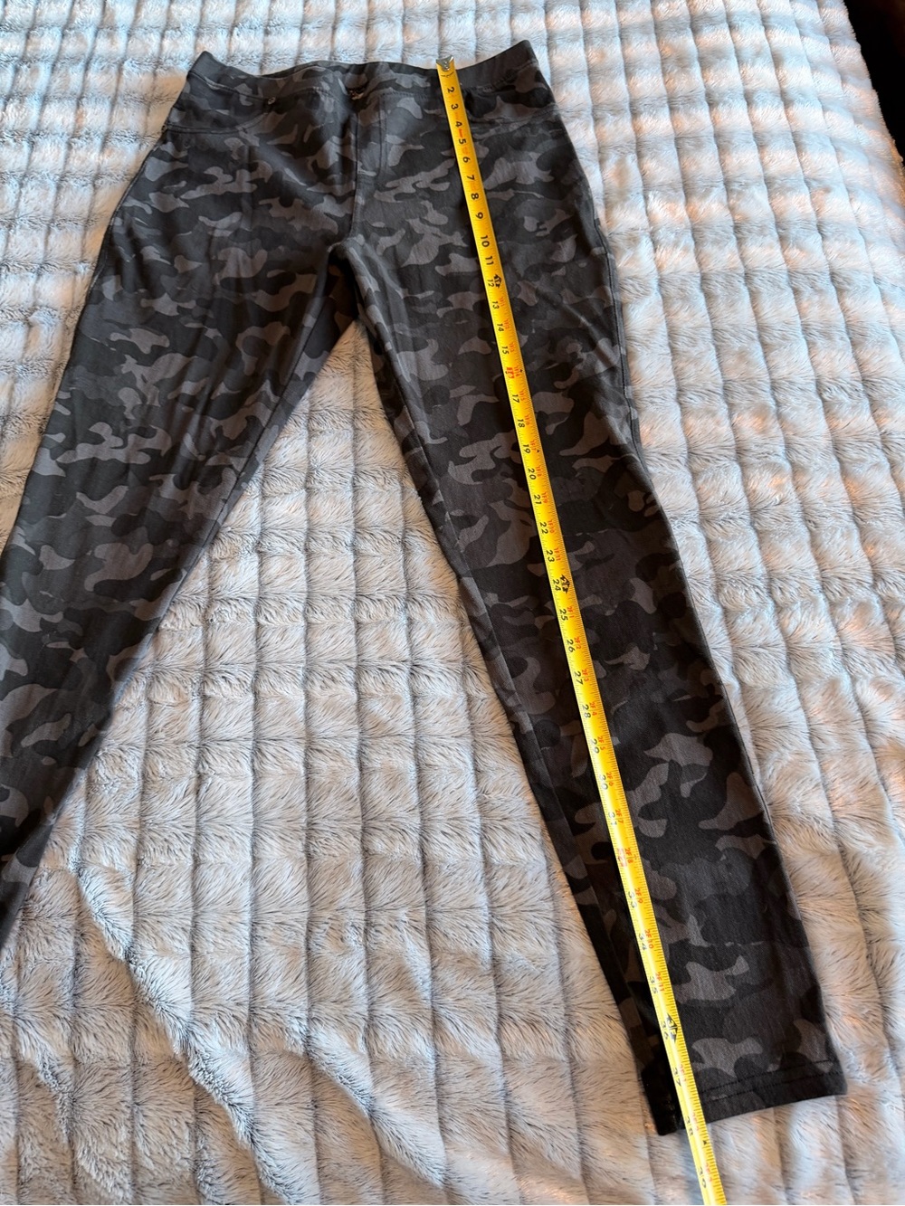 Lildy Printed Jeggings Black Camo L/XL